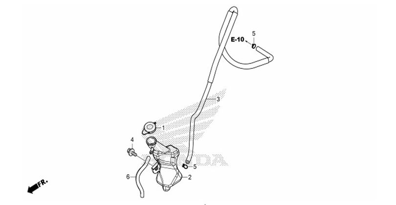 Moto TH - Honda PCX150 (2014) Parts - WATER TANKS FOR SECONDARY