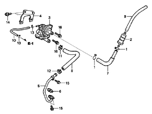 Moto TH - Honda WAVE 125X (2007) Parts - EXHAUST VALVES